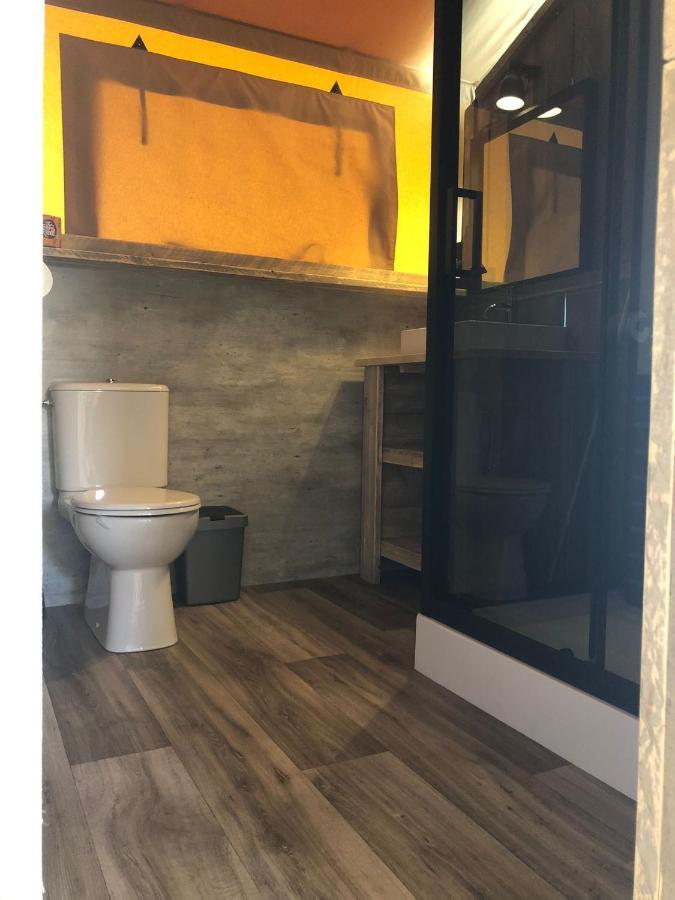 De Hazelaarshof Luxe Glampingtent Bij Natuurgebied De Millingerwaard Kekerdom Eksteriør billede