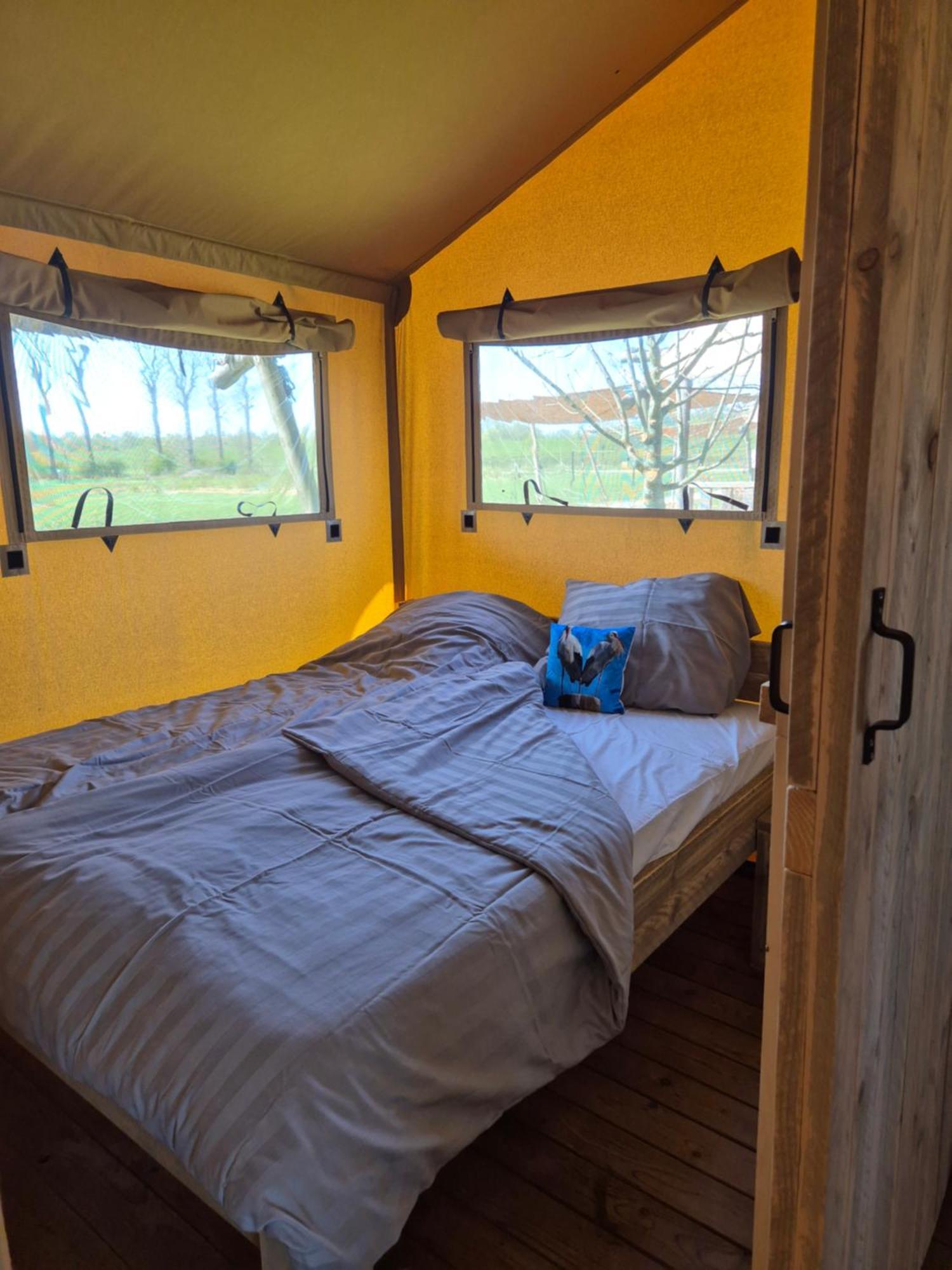 De Hazelaarshof Luxe Glampingtent Bij Natuurgebied De Millingerwaard Kekerdom Eksteriør billede